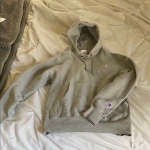Grey champion sweatshirt